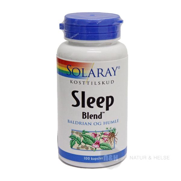 Sleep Blend Baldrian og Humle Solaray